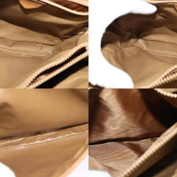 CELINE Macadam Canvas Hand Bag Pvc Beige Gold - Picture 12 of 13